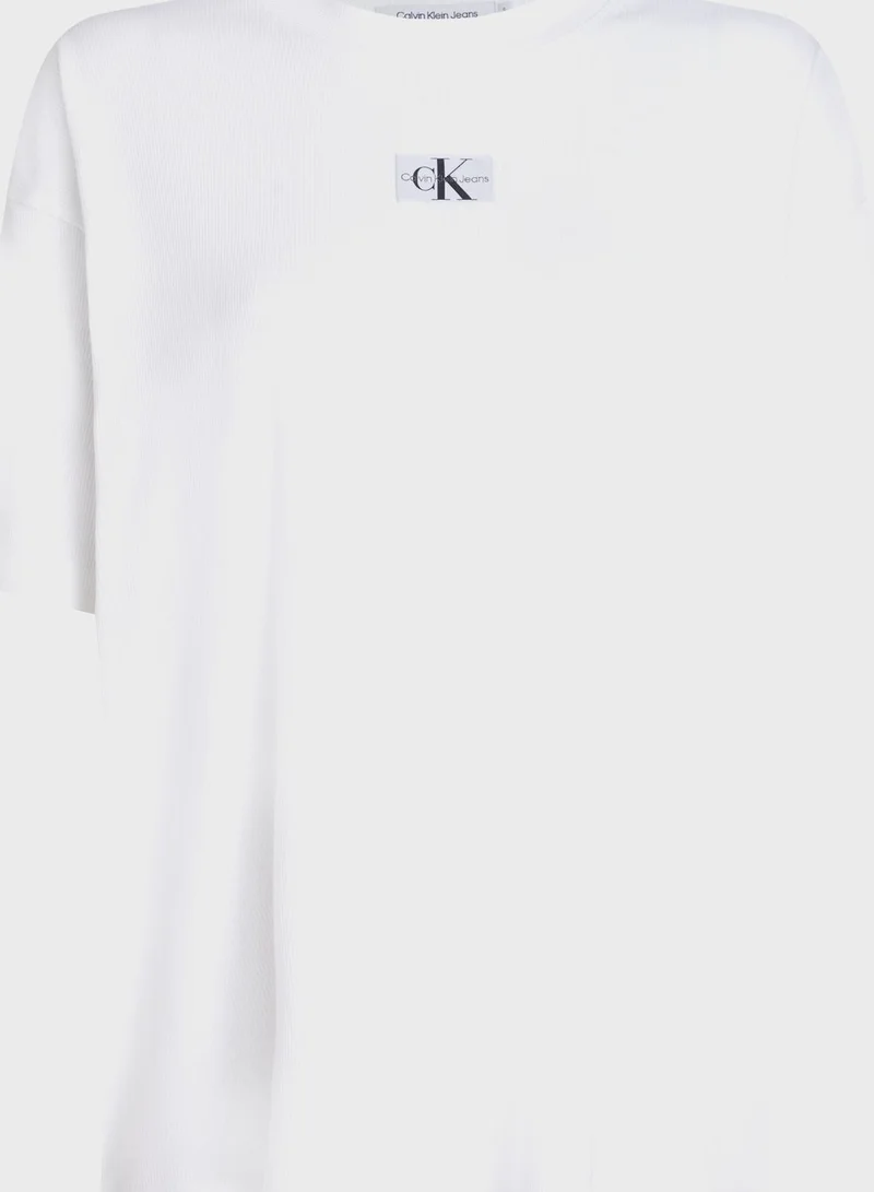 Calvin Klein Jeans Crew Neck Logo T-Shirt