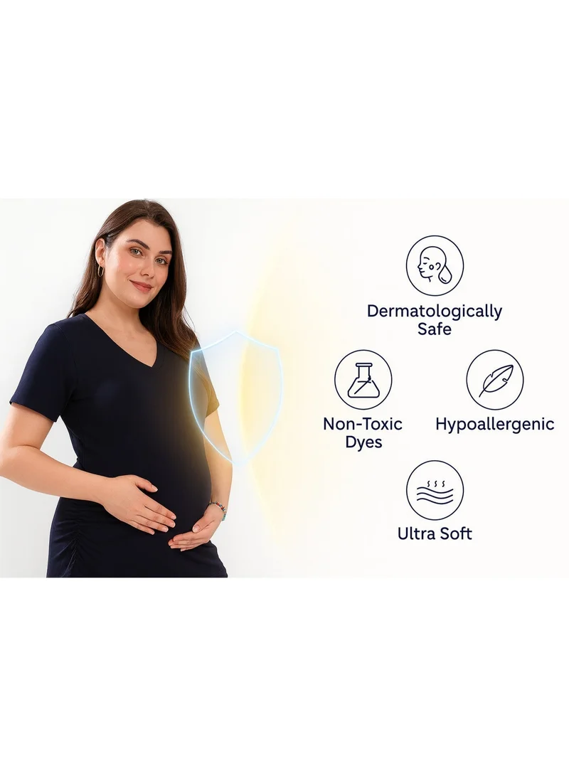 تامي تيشيرت للحوامل من تومي - أزرق