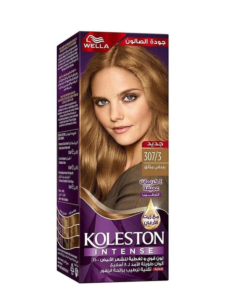 Wella Koleston Wella Koleston Intense Hair Dye - Radiant Hazelnut 307/3 - Image 1