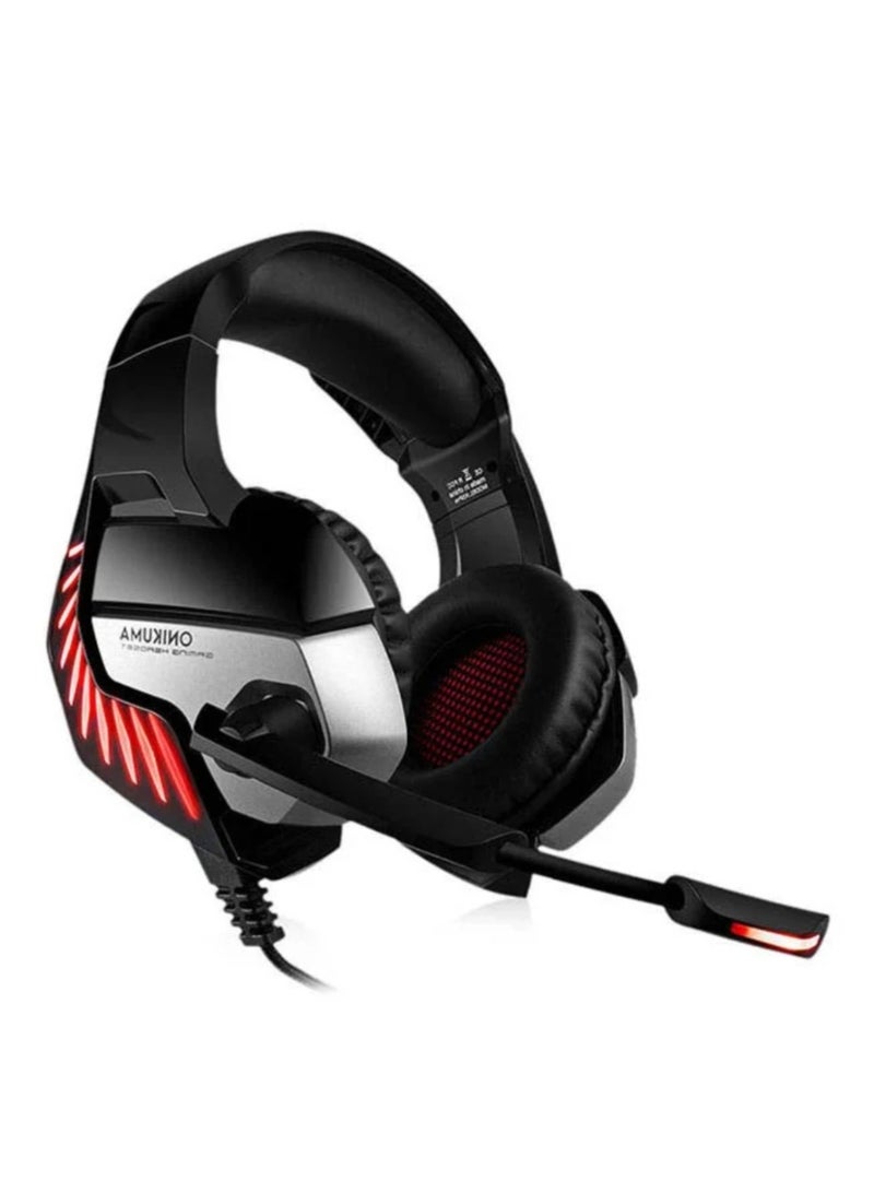 أونيكوما سماعة ألعاب سلكية ستيريو K5 Pro مع ميكروفون - Image 5