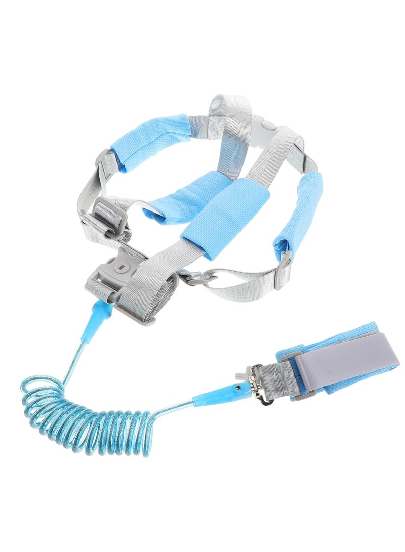 2 in 1 Toddler Leash - Anti Lost Wrist Link for Toddlers - Toddler Harness, Baby Leash, Leash for Toddlers, Wrist Leashes, Child Leashes for Toddlers, Not Easy to Open Without Key - Image 1