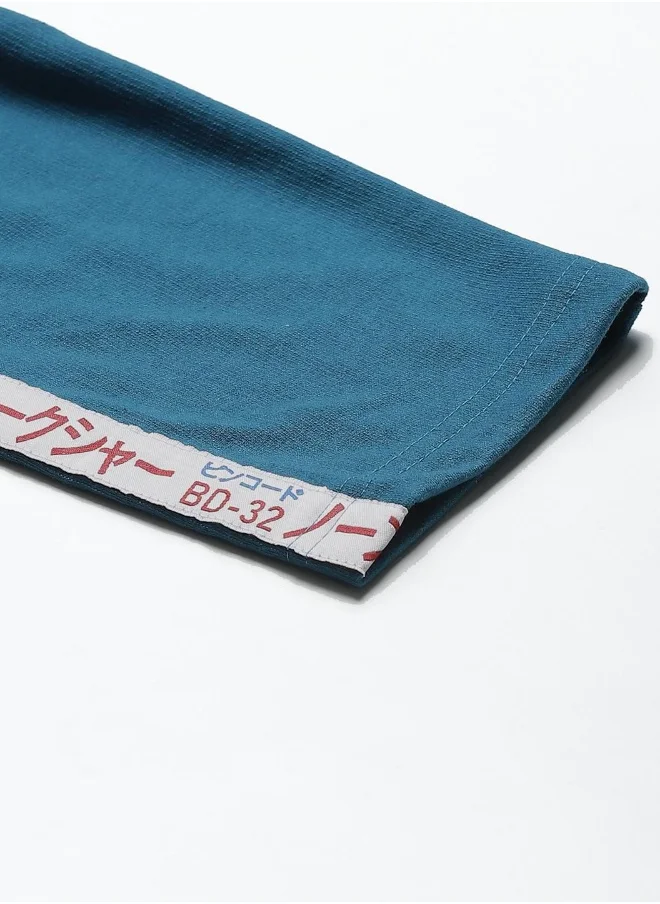 Hubberholme Turquoise Track Pants For Women