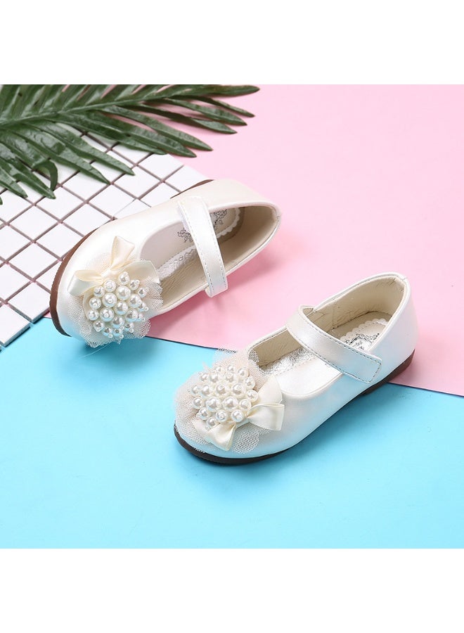 Shougu New Girls' Leather Shoes 