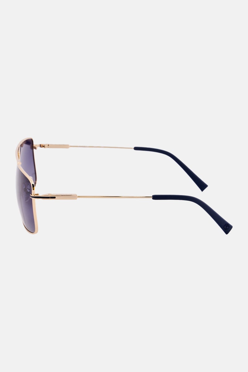 Timberland Men TB929232D61 Square Sunglasses, Gold - Image 4