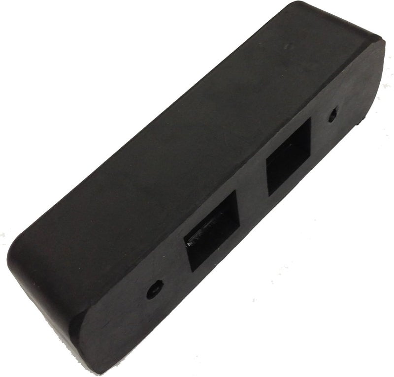 Herco T-42 Solid Molded Rubber Trailer Bumper (7-7/8 x 2-1/2 x 2 in) - Image 3