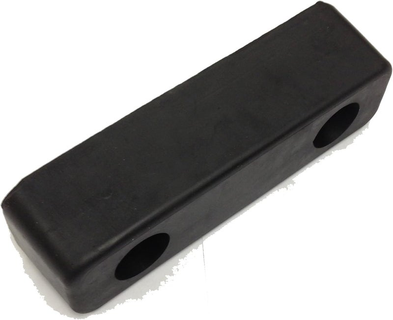 Herco T-42 Solid Molded Rubber Trailer Bumper (7-7/8 x 2-1/2 x 2 in) - Image 2
