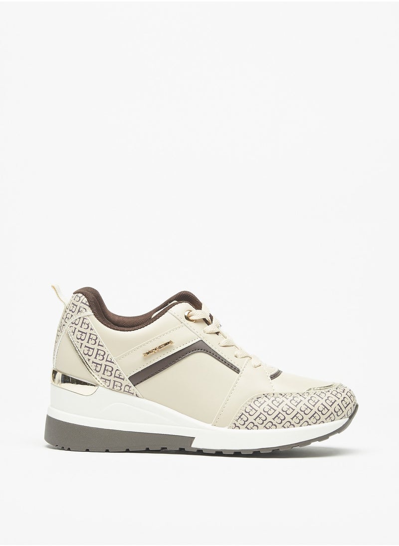 Flora Bella By Shoexpress Women Textured Slip-On Chunky Sneakers  - Image 1