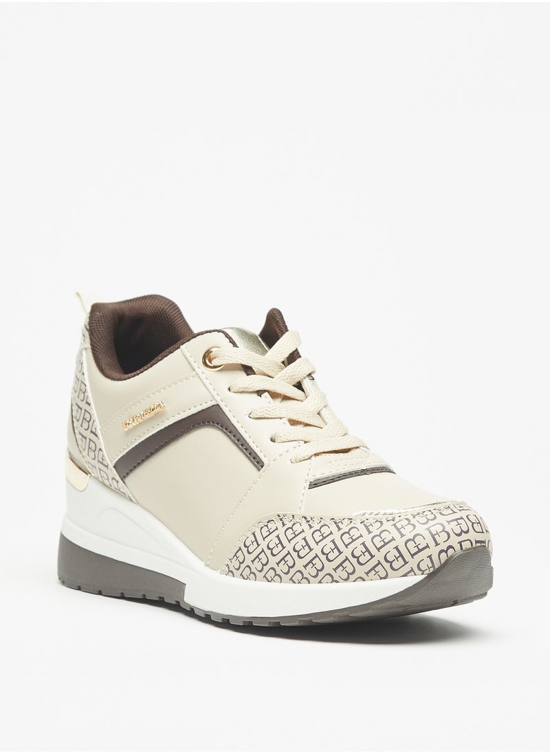 Flora Bella By Shoexpress Women Textured Slip-On Chunky Sneakers  - Image 3
