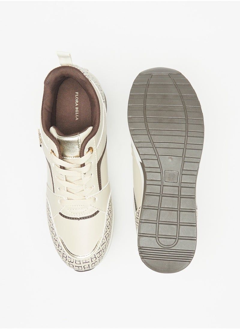 Flora Bella By Shoexpress Women Textured Slip-On Chunky Sneakers  - Image 5