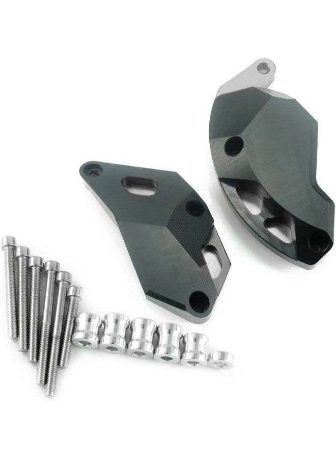 klarako 1 Set Motorcycle Left & Right Engine Guard Case Pad Crash Frame Sliders Cover Protector for Ninja ZX10R ZX10R 20112017  - Image 1