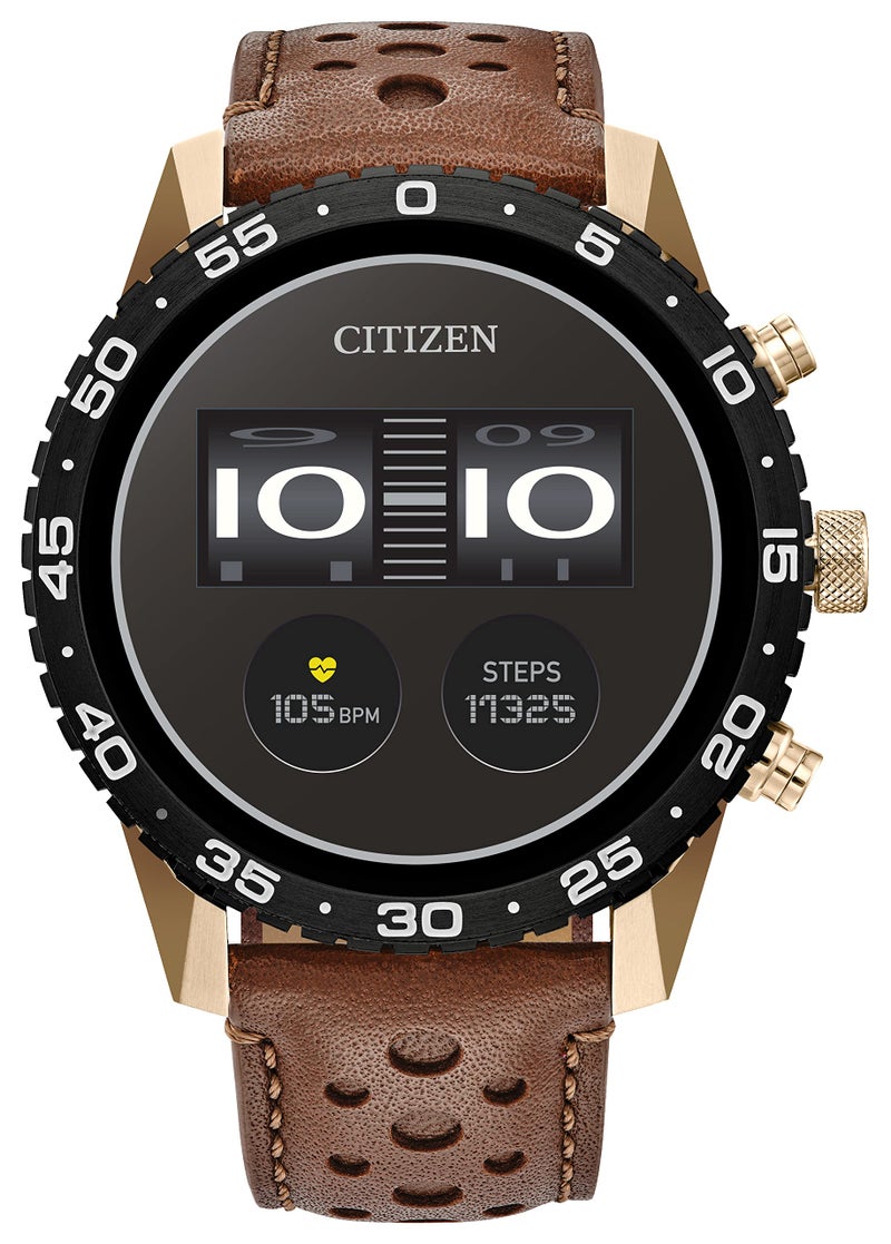Citizen CZ Smart PQ2 44MM Sport Smartwatch with YouQ App with IBM Watson AI and NASA Research Wear OS by Google HR GPS Fitness Tracker Amazon Alexa iPhone Android Compatible IPX6 Rating - Image 2