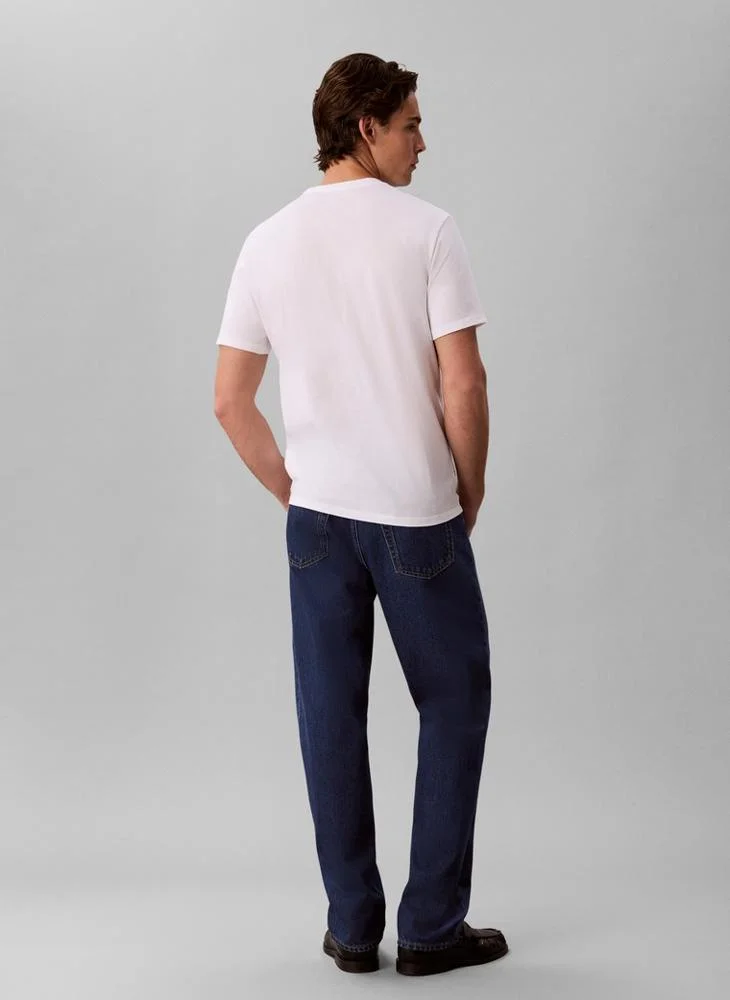 Calvin Klein Jeans Script Logo Embroidery T-Shirt