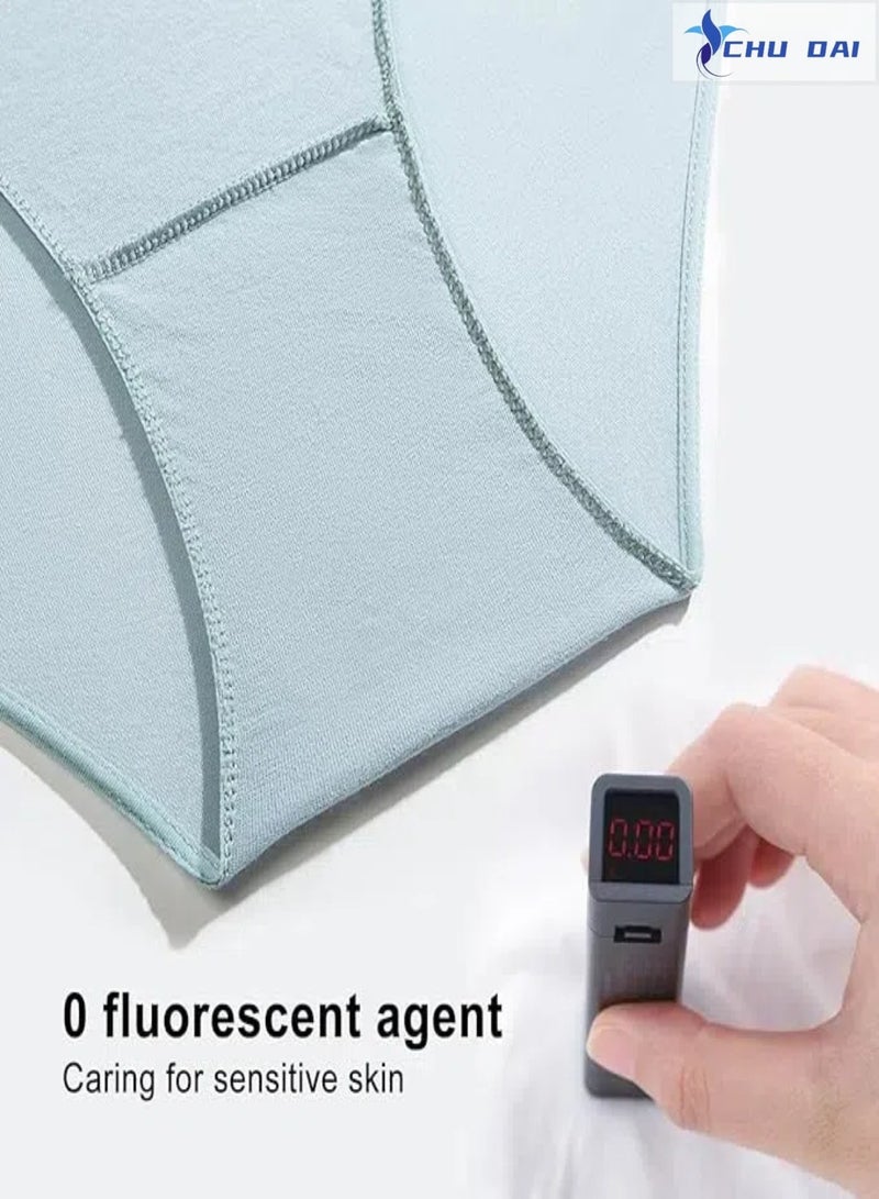 CHU DAI 10-Pack Pastel Macaron-Colored Disposable Underwear – Individually Wrapped, Breathable Cotton for Travel & Hajj (UAE/Saudi) - Image 5