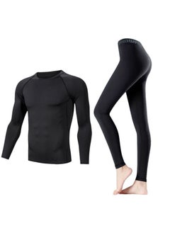 Swimsuit Women's Split Large Size Conservative Swimming Trunks For Chubby Girls Long-sleeved Trousers For Students Sunscreen Diving Suit-Color:Women-black Line Elite Two-piece (long Sleeve)-Size:3XL