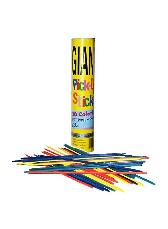 Pressman Giant Pick Up Sticks Classic Game From Yesterday That'S Fun Today Yellow One Size Fits All - Image 1
