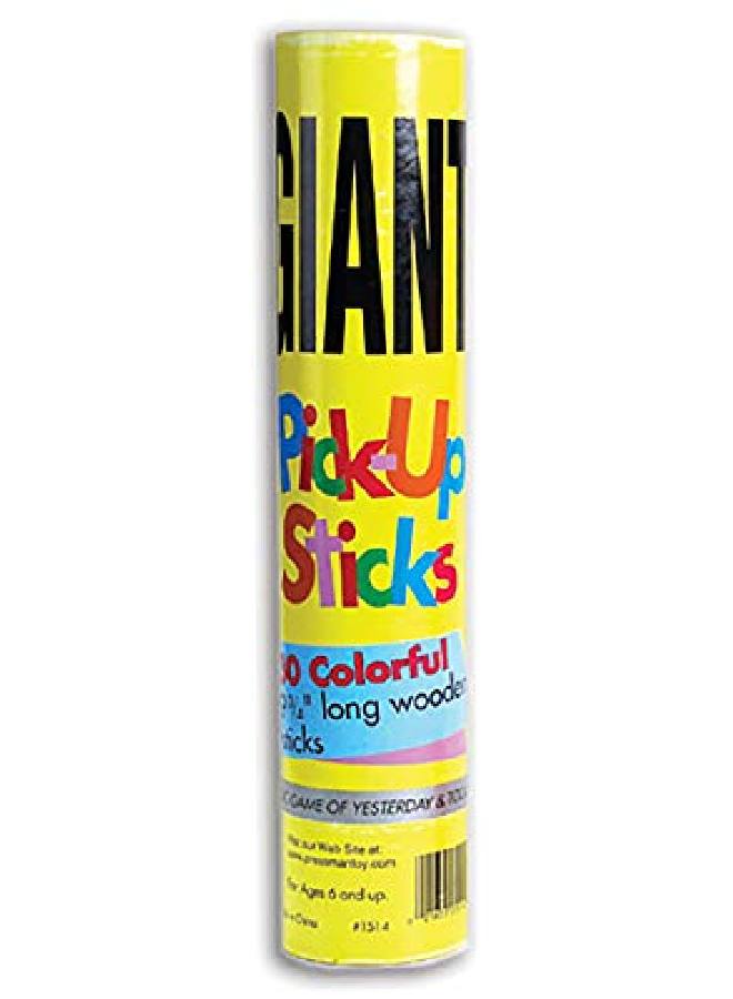 Pressman Giant Pick Up Sticks Classic Game From Yesterday That'S Fun Today Yellow One Size Fits All - Image 3