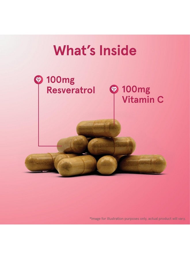 جارو فورملاز جارو فورميولا ريسفيراترول 100 مجم، مكمل غذائي، مضاد للأكسدة لدعم وظائف القلب والأوعية الدموية، 60 كبسولة نباتية، إمداد لمدة 60 يومًا - Image 3