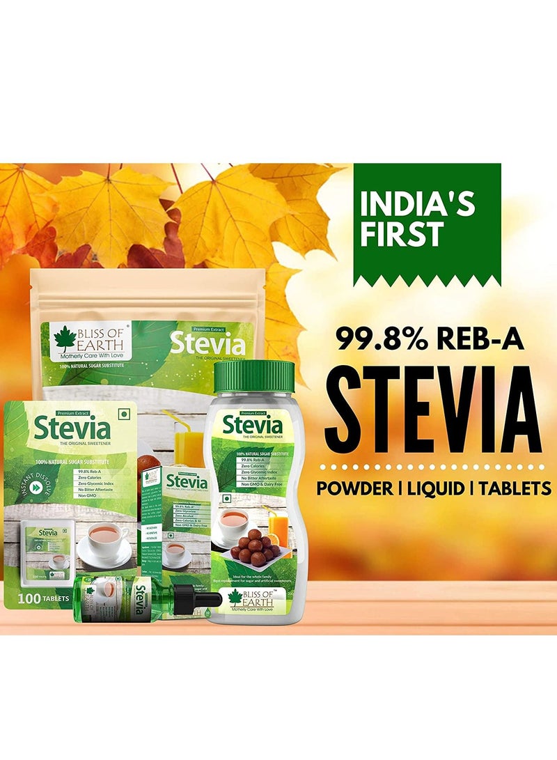 BLISS OF EARTH Bliss of Earth 1Kg Stevia Powder Sugar Free Keto Diet Zero Calorie Sweetener  - Image 5