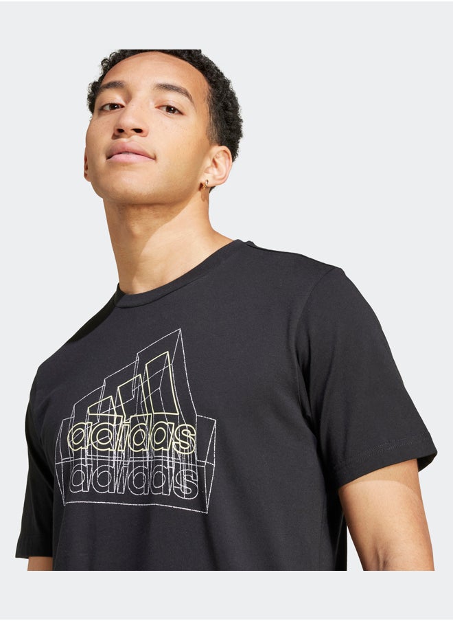 Adidas Tech Badge Of Sport Graphic T-Shirt  - Image 5
