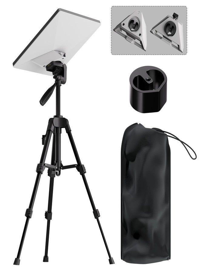 DAIERTEK حامل ثلاثي صغير ستارلينك مع محول، ارتفاع قابل للتعديل 3 مستويات، دوران 360°، متوافق مع محول أنبوب ستارلينك الصغير والتركيب المسطح، لمحول الأنبوب - Image 1