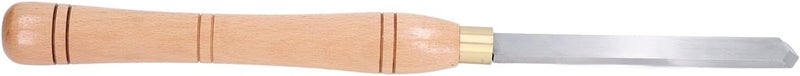 Wood Lathe Turning Tool HSS Lathe Chisel Tool Ergonomic Beech Handle Oblique Turning Chisel - Image 5