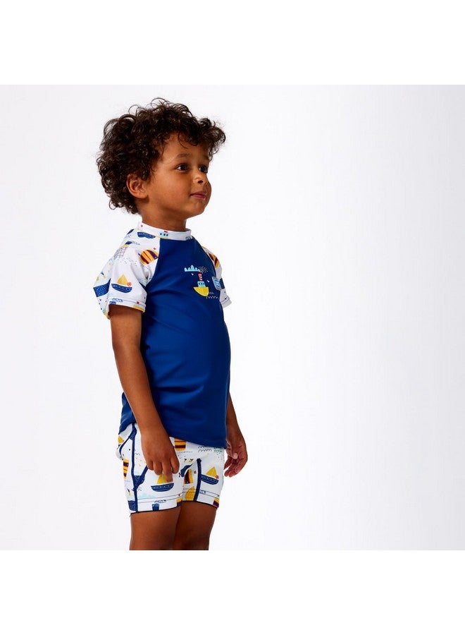 Splash About Splash About Toddler Jammers Swim Diaper Shorts, Tug Boats, 3-4 Years  - Image 2