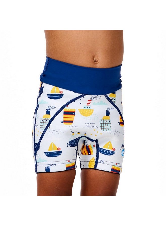 Splash About Splash About Toddler Jammers Swim Diaper Shorts, Tug Boats, 3-4 Years  - Image 1