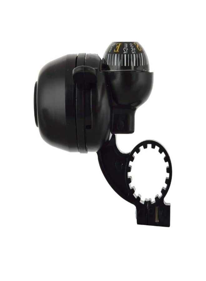 PANCIKAA Bicycle Navigation Bike Compass Direction identifier Handlebar Bell (Black) - Image 2