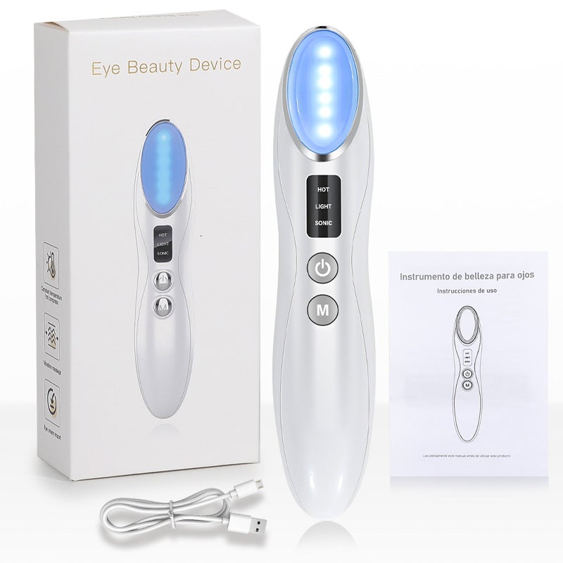 Heating Eye Massage Pen with Red Light Therapy, Tired Skin Revitalizer, and Anti-Puffiness Device - Image 5