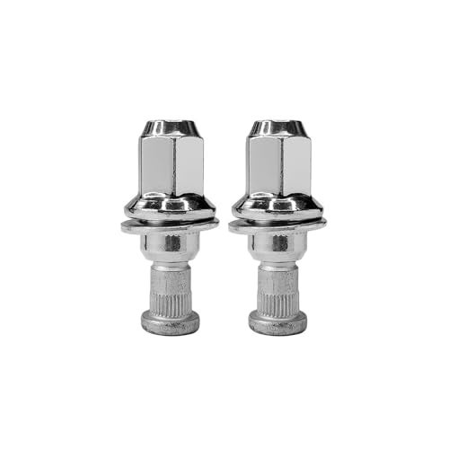 Mysttoo 4PCS M12x1.5 Chrome Wheel Lug Stud Nut Set Compatible with Jaguar S-Type X-Type F-Type XE XF XFR XJ XJ8 XJR XK XKR Vanden Plas C2C35294 C2C35294010 - Image 4