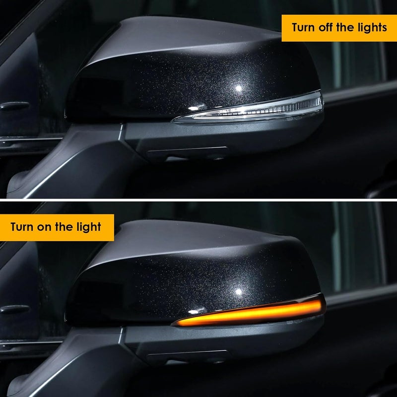 doiplent TY-2 LED Car Side Mirror Marker Switchback Turn Signal Lights - Image 4