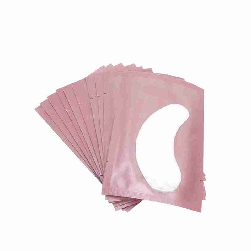 50pcs Eyelash Grafting Isolation Pad Makeup Eyelash Extension Patch Sticker (Pink) - Image 5