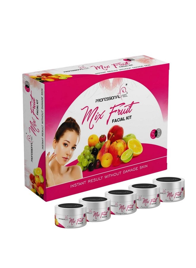 Professional Feel Mix Fruit Facial Kit (Set of 5) 250 Gm - Image 4