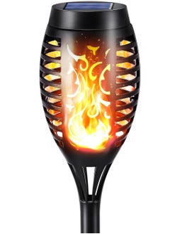 Y&D Outdoor Induction Courtyard Decoration Solar Flame Floor Lawn Lamp  - Image 1