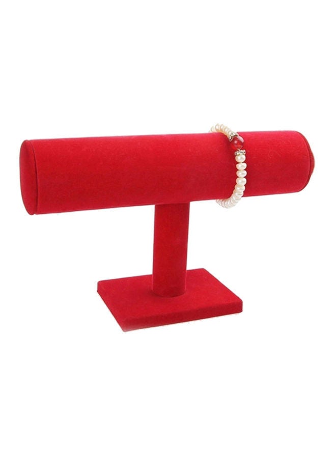 NIBEMINENT T-Bar Velvet Bracelet Bangle Watch Jewelry Organizer - Image 2