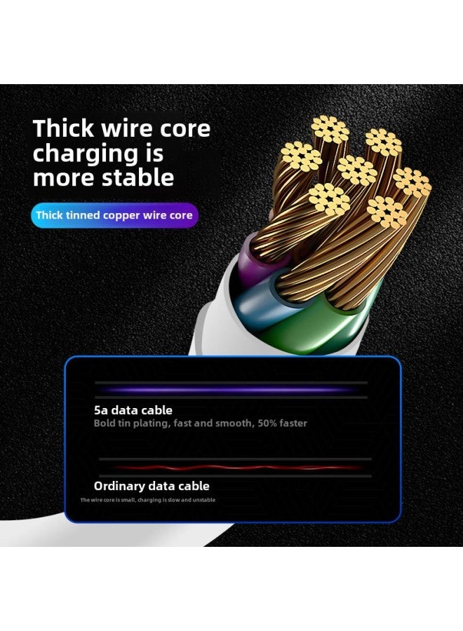 Suitable For Huawei Nova5Pro Data Line Nova5 Charging Line Nova5i Charger Line Extended Fast Charging Collar-Color:Nova5/nova5pro -1m  - Image 5