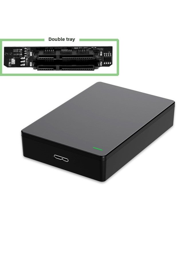 2.5 Inch Hard Disk Box 3.0SSD Solid State Mechanical Aluminum Alloy Notebook Mobile Hard Disk Box 3.0/Type-c3.1-Color:Z18-3.0 Red - Image 3