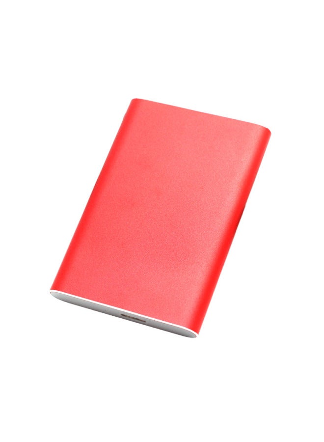 2.5 Inch Hard Disk Box 3.0SSD Solid State Mechanical Aluminum Alloy Notebook Mobile Hard Disk Box 3.0/Type-c3.1-Color:Z18-3.0 Red - Image 1