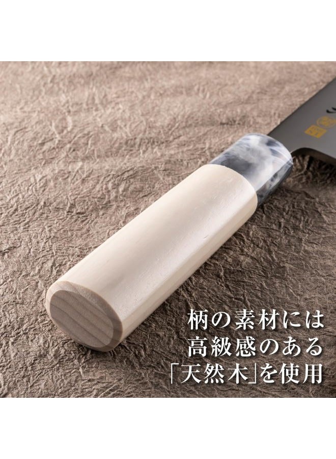 Kai Corporation KAI AK5063 Deba Knife Seki Magoroku Ginju, Stainless Steel, 6.5 inches (165 mm), Made in Japan - Image 3