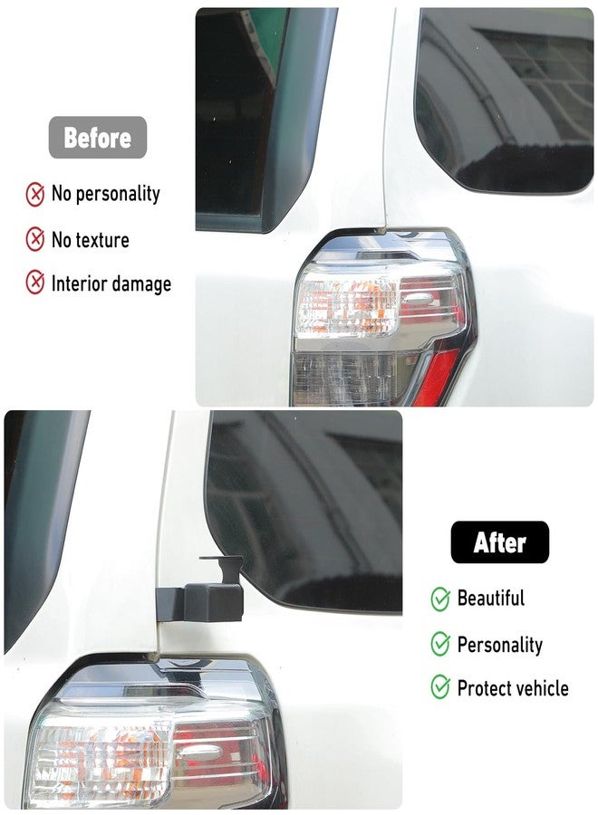 Linskip Heavy Duty CB Antenna Mount Compatible with Toyota 4Runner 2010-2025, Tailgate CB & Whip Bracket for 5th-6th Gen 4Runner Exterior Accessories(Passenger Side) - Image 2