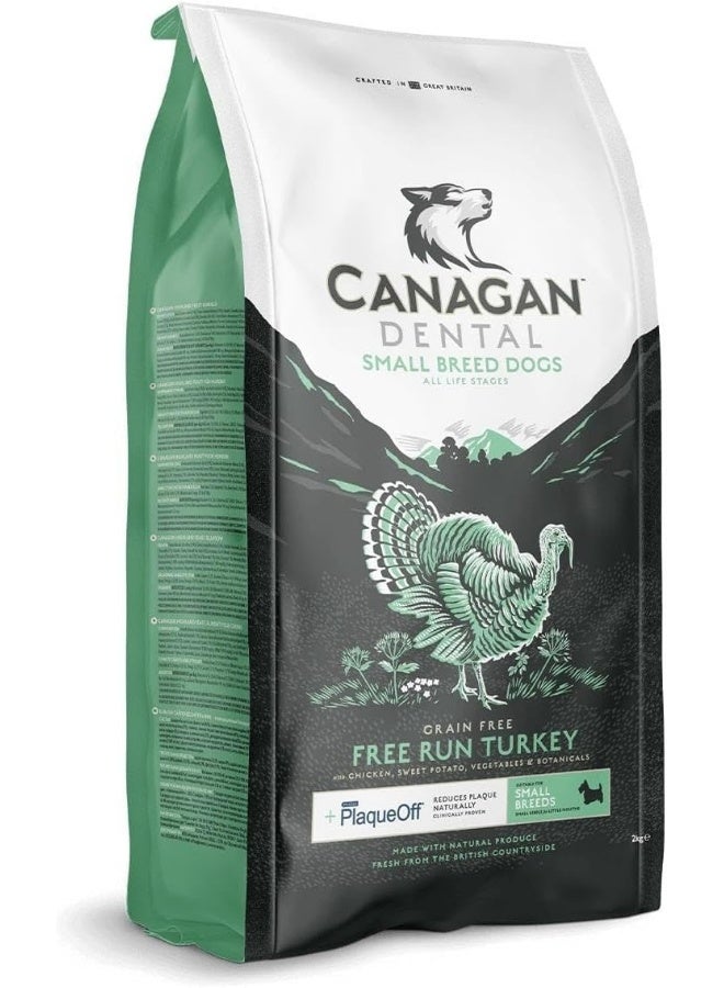 Canagan Free Run Turkey Dental Small Breed Dogs 2KG