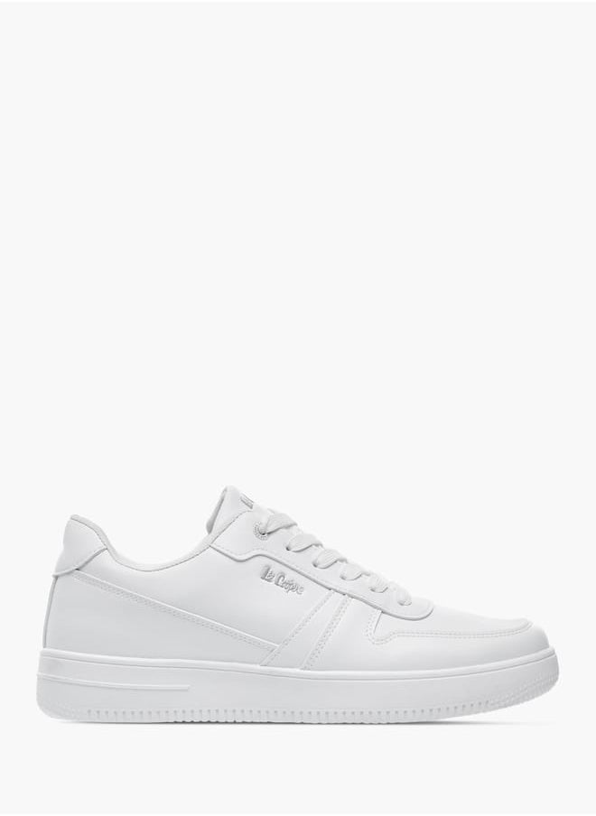 Lee Cooper - Mens Logo Detail Lace-Up Sneakers - Image 1
