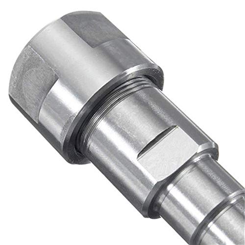 Eyech Heavy Duty Stainless Steel 1/4 Inch Shank Router Collet Extension Rod Trimming Engraving Machine Extender Chuck Holde Extender Adapter Woodworking Milling Bit for 1/4 Inch Shank Drill Bit - Image 5