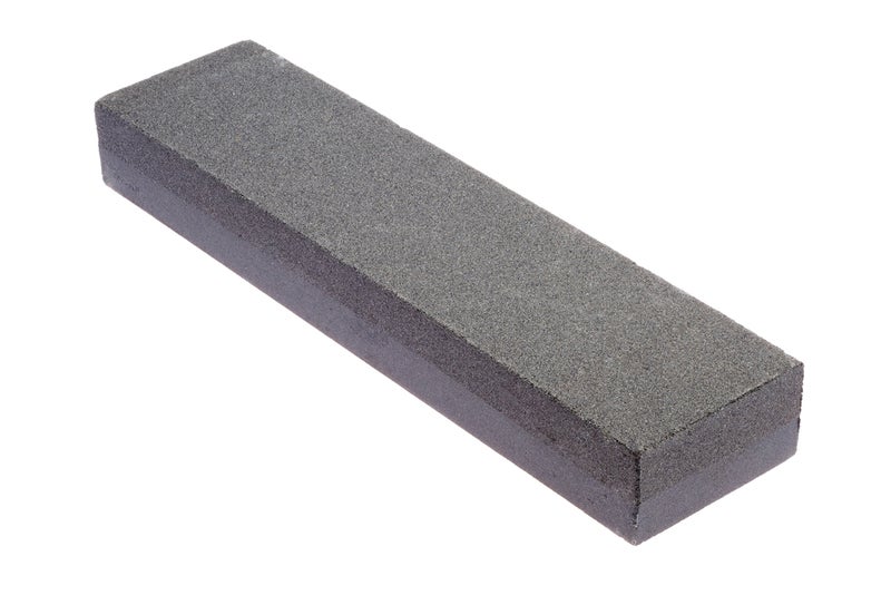 SE 8-Inch Silicon Carbide Double-Sided Whetstone - Sharpening Stone with 120 and 240 Grits, Includes Blue Storage Case SS72BK - Image 1