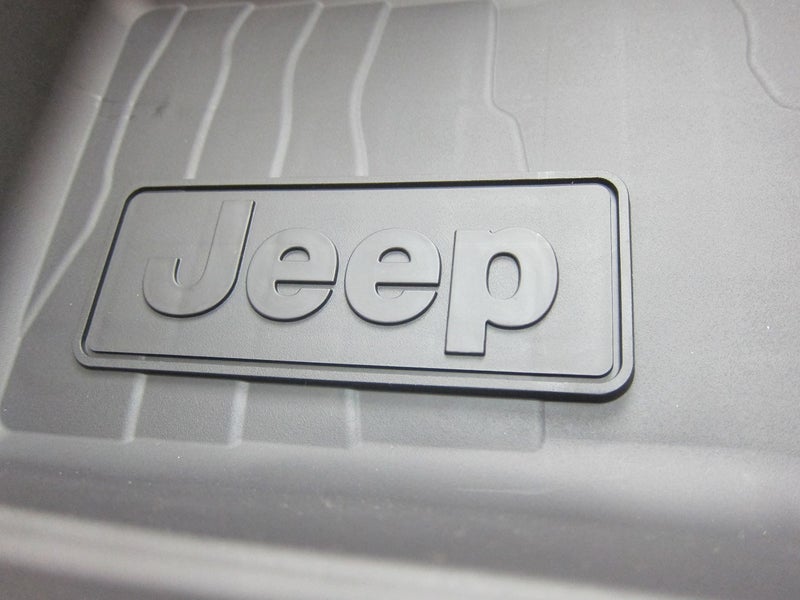 Mopar Jeep Wrangler JL Cargo Area Tray Tub Liner with Jeep Logo OEM - Image 2