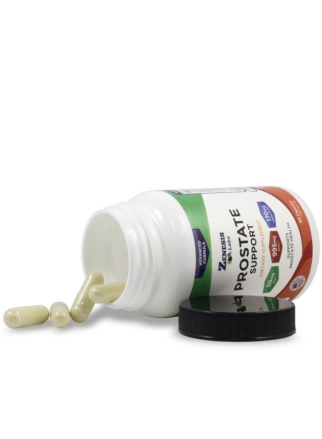 Zenesis Labs زينيسيس لابز صحة البروستاتا مع ساو بالميتو - 90 كبسولة - أيضًا مع زنك، نحاس، بذور اليقطين، جذر الأرقطيون، أحماض أمينية، ومكونات أخرى - إمداد لمدة 45 يومًا - Image 5