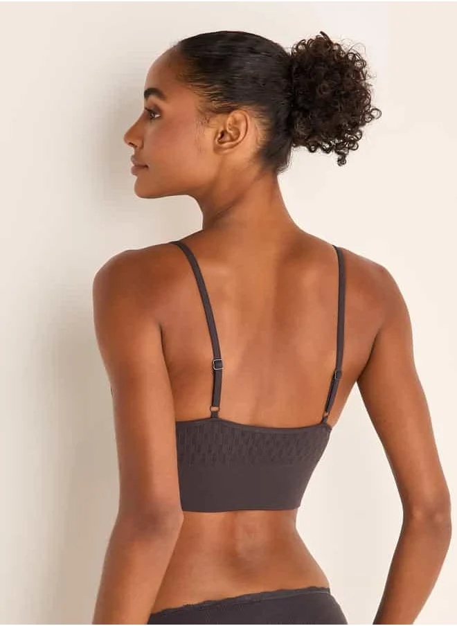 فاف Set of 3 - Textured Sports Bra