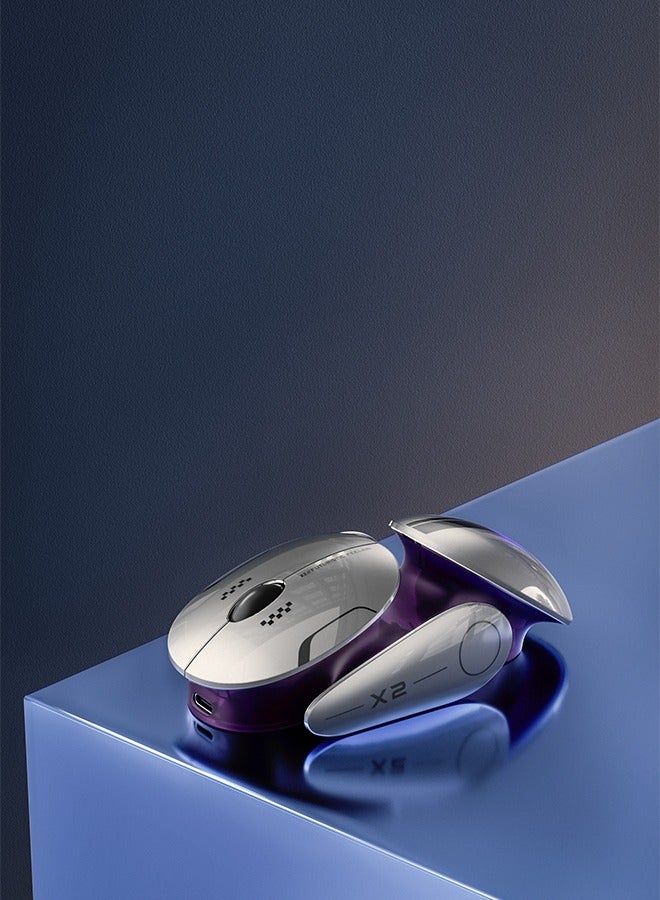 Inphic X2 Bluetooth 4.0+5.0+Wireless 2.4G three modes 800/1200/1600/2000/2400dpi five-step adjustment - Image 4