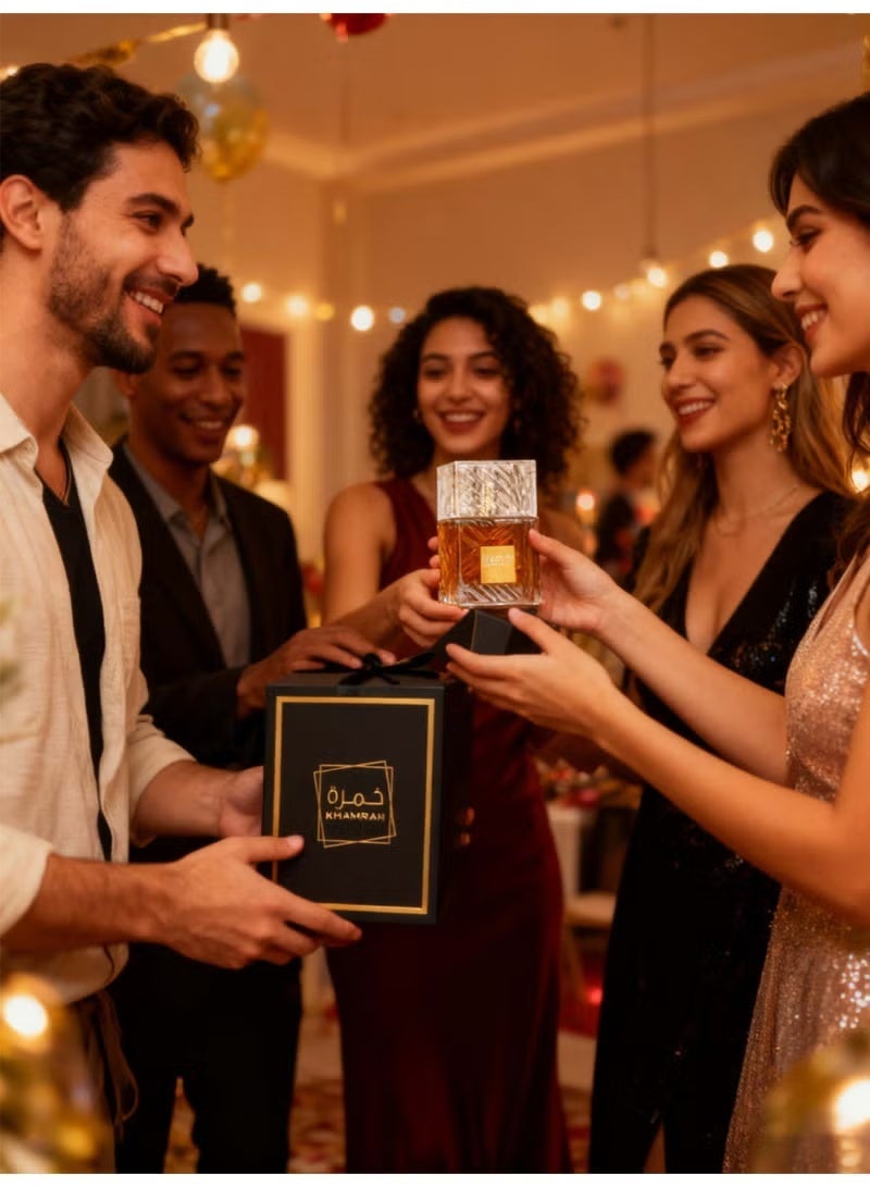 Lattafa عطر خمرة للجنسين من لطافة 100 مل - Image 4