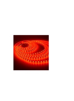 5 meter red LED light strip with connector